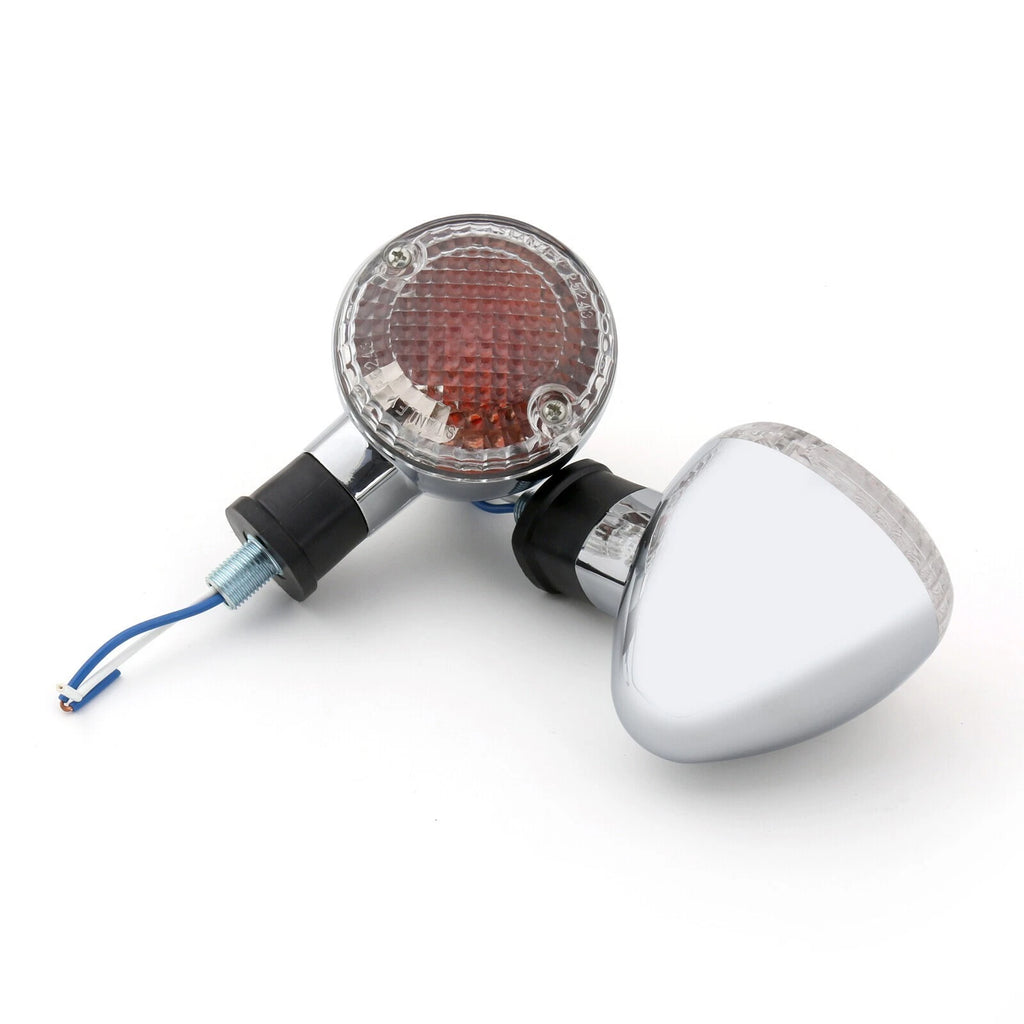 Turn Signal Bullet Lights for Kawasaki Vulcan 800, Yamaha Road Star (1996–2009)