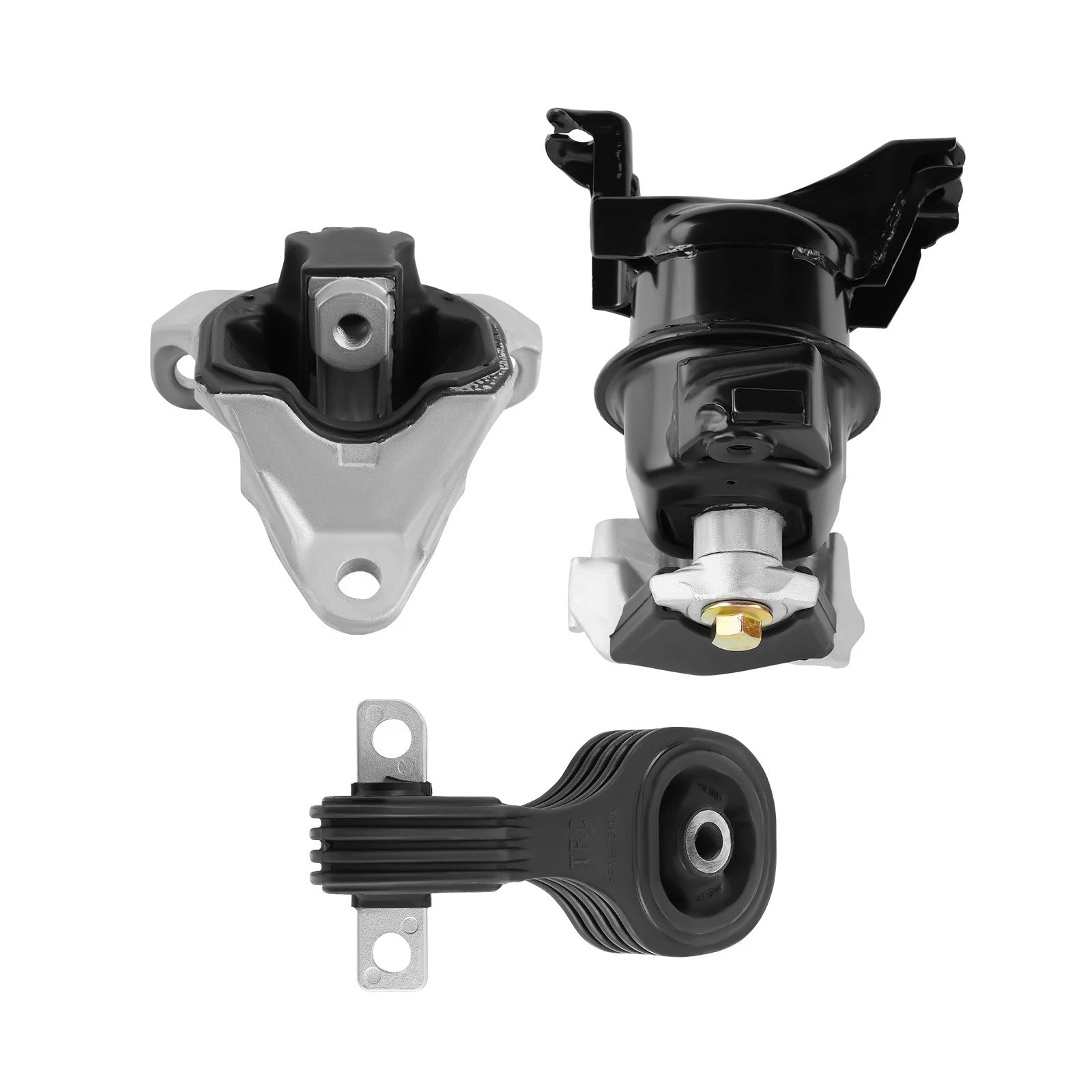 3pcs Engine & Transmission Mounts for Honda Civic 1.8L (2014–2015)