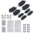 Ceramic Brake Pads Kit for Nissan Altima (2005–2006) / Maxima (2004–2008)