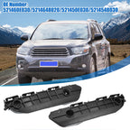 Set of 2 Front Side Bumper Cover Brackets No. 521460E030/5214648020 for Toyota