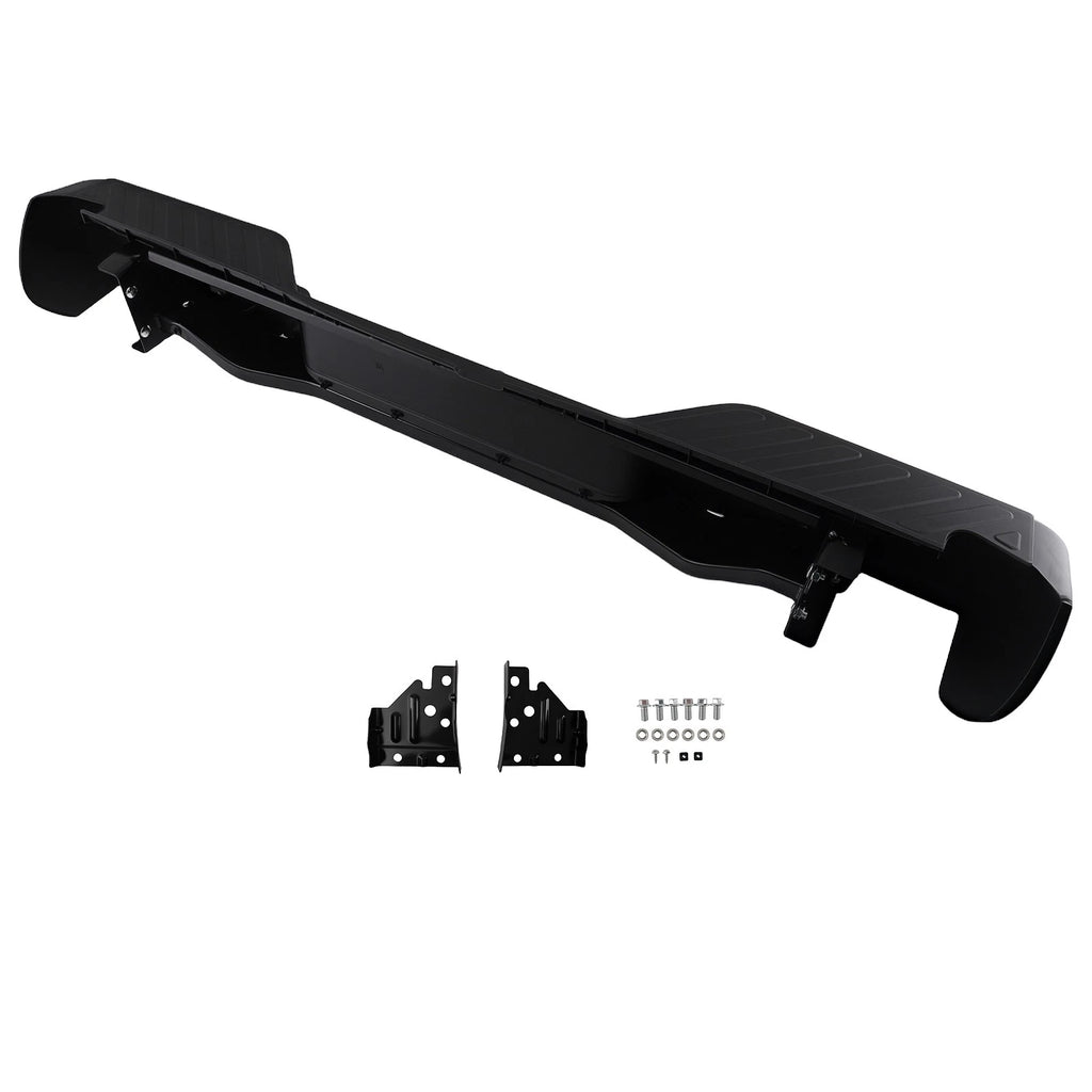 Black Steel Rear Bumper for Nissan Frontier (2005-2021)