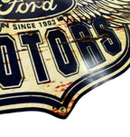 Vintage Metal Sign Replacement for Ford Vehicles (1903–Present)