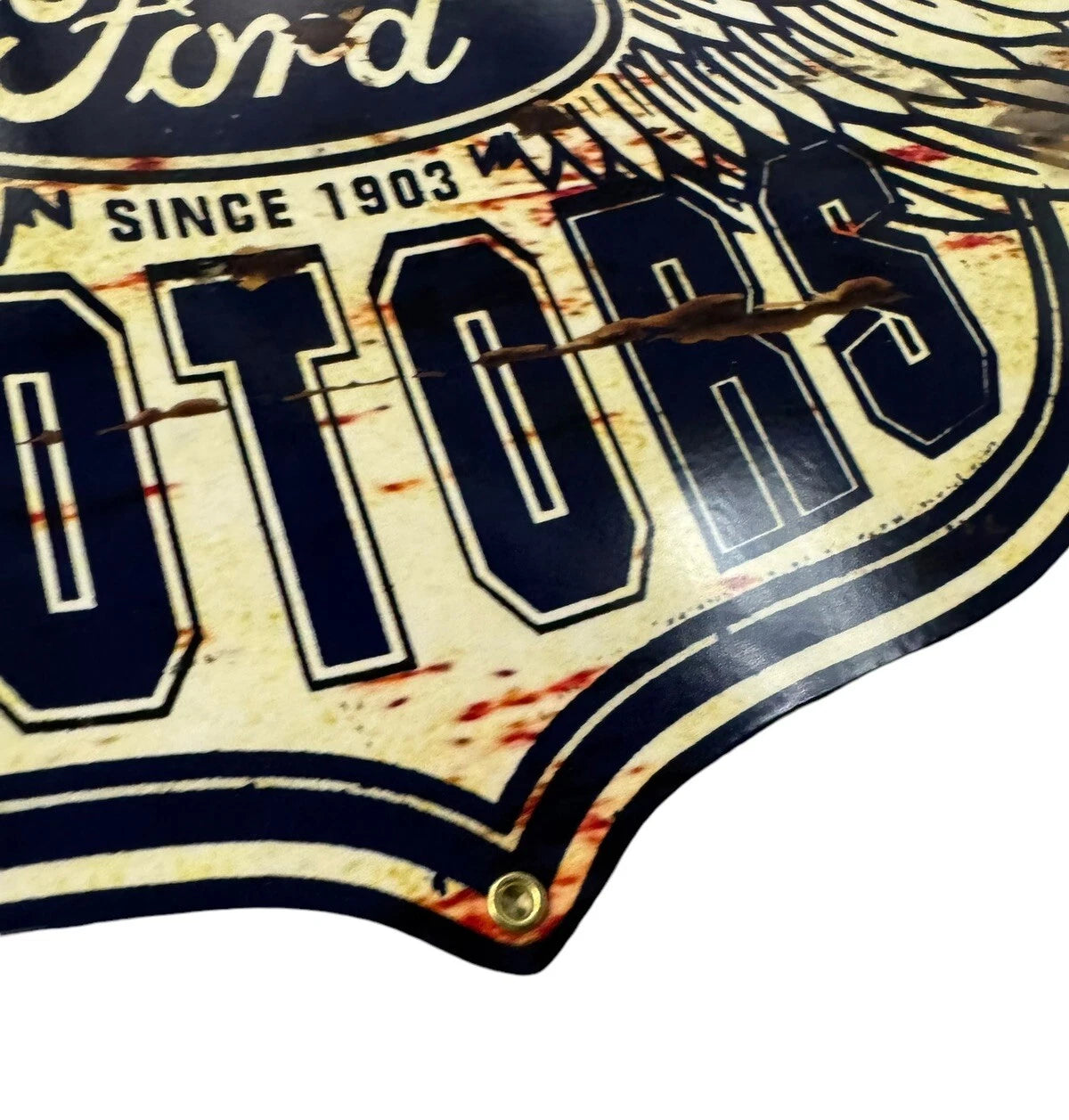 Vintage Metal Sign Replacement for Ford Vehicles (1903–Present)