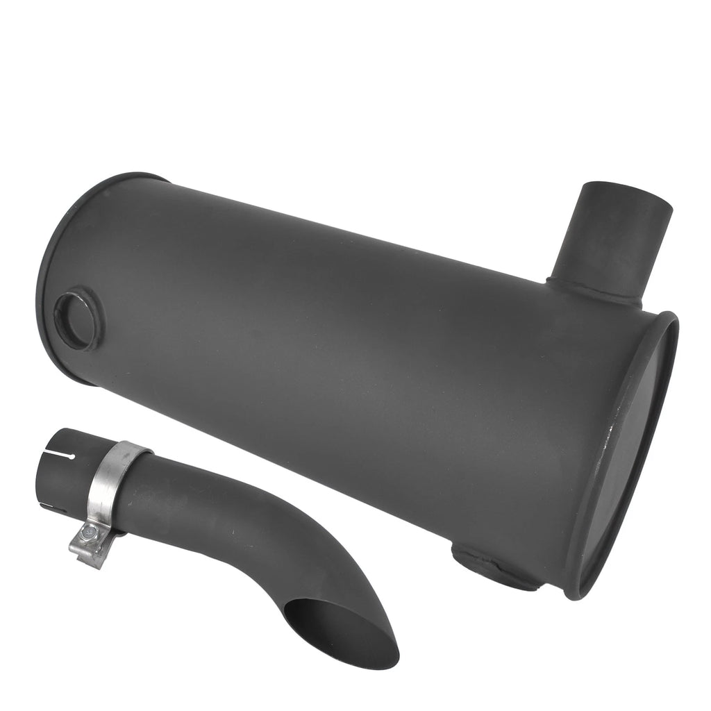 Muffler Silencer for John Deere Excavator 490 495D 595 (Fits: 4687593, 4155623)