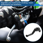 Long Brake Clutch Levers for Honda CB919 (2002–2007) Black 1 Pair