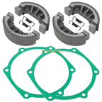 Set of 4 brake shoes for John Deere 750