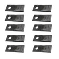 10 Pack Right Hand Blades 40490005 for Fort Disc Mowers (F098DZ) 3.86"