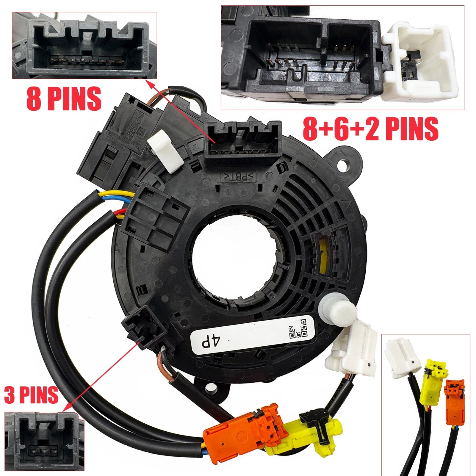 Spiral Cable Clock Spring for Infiniti QX60 JX35 (2013–2019) 25554-3JA1B