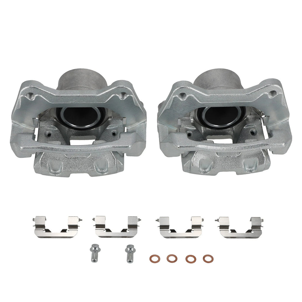 Front Brake Caliper Pair L&R for Hyundai Sonata (2012–2015) Kia Optima (2011–2016) 19-B6460S