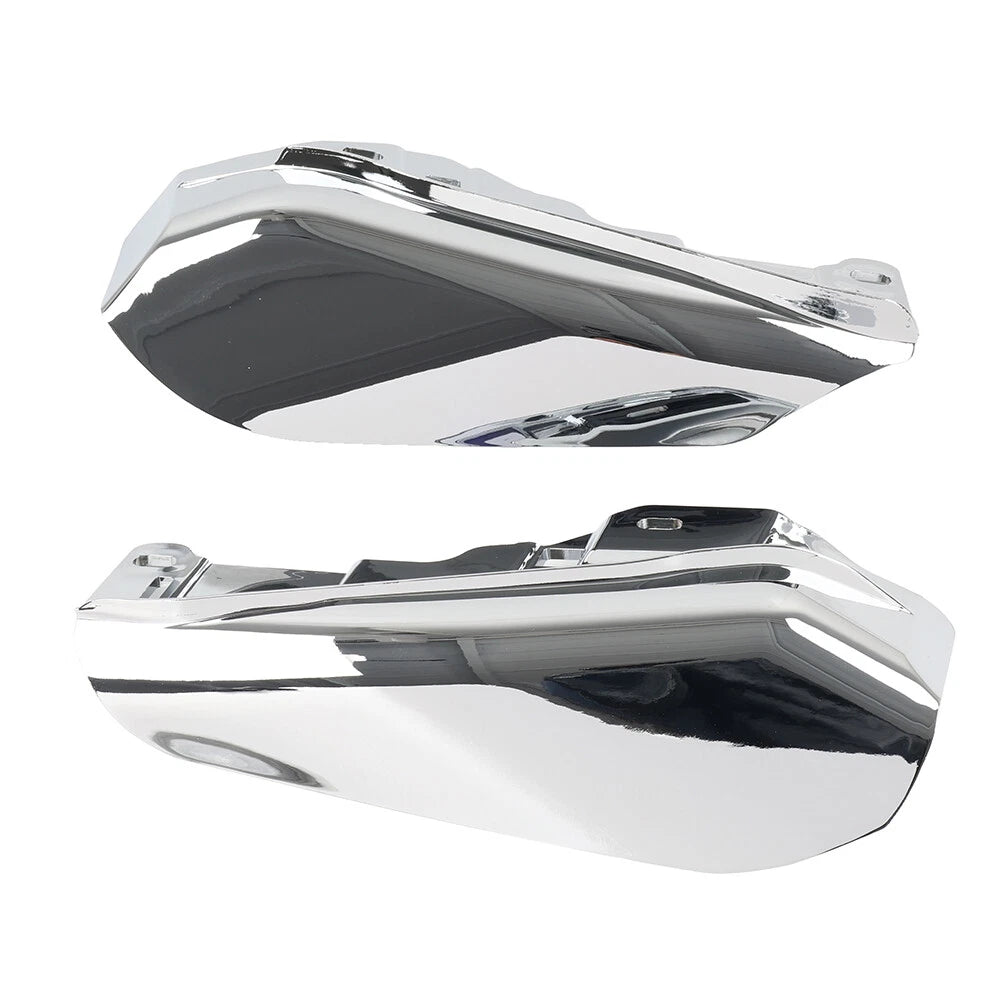 Chrome Mid-Frame Air Deflector Heat Shield for Harley CVO Road Glide (2023–2024)