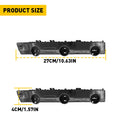 Set of 2 Front Bumper Fender Brackets for Nissan Rogue (2014–2019)