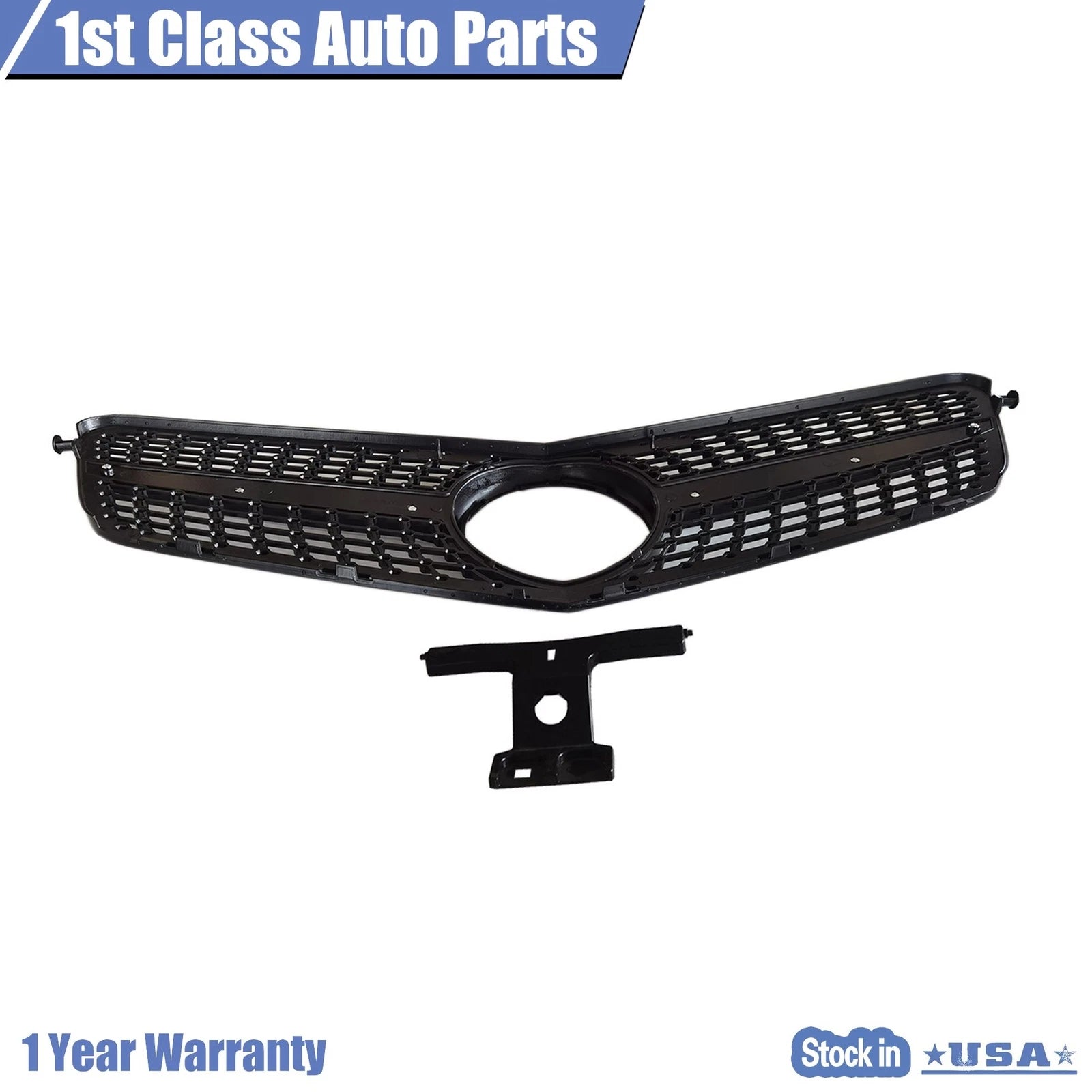 Chrome Grille for Mercedes C-Class W204 (2008-2014)