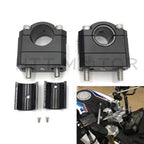 Set of 2 Handlebar Mount Clamp for Motorcycle (22mm/28mm)