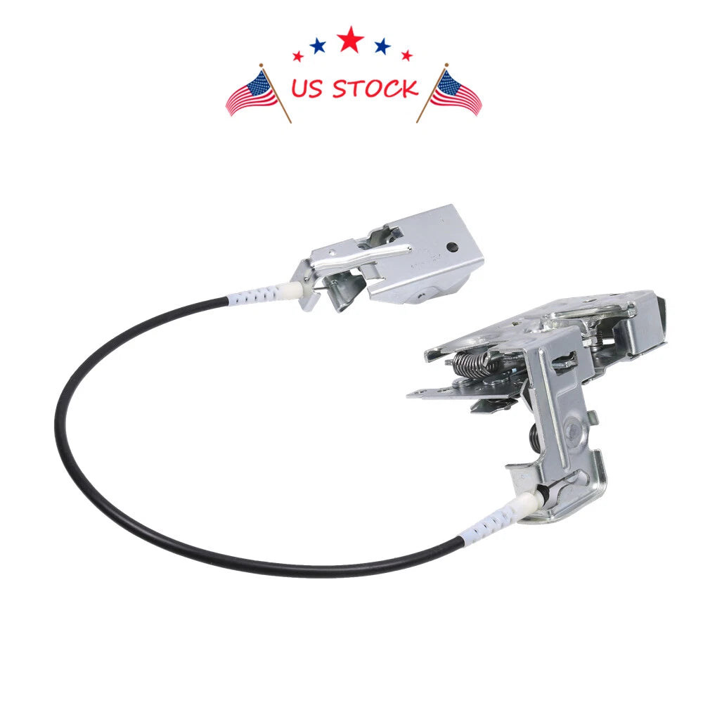 Pair Door Latch Lock & Cable Rod Assembly for Ford F-Series (1992-1997)