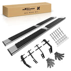 6" Running Boards Side Steps for Ford F-150 Super Cab (2015–2026) Stainless Steel