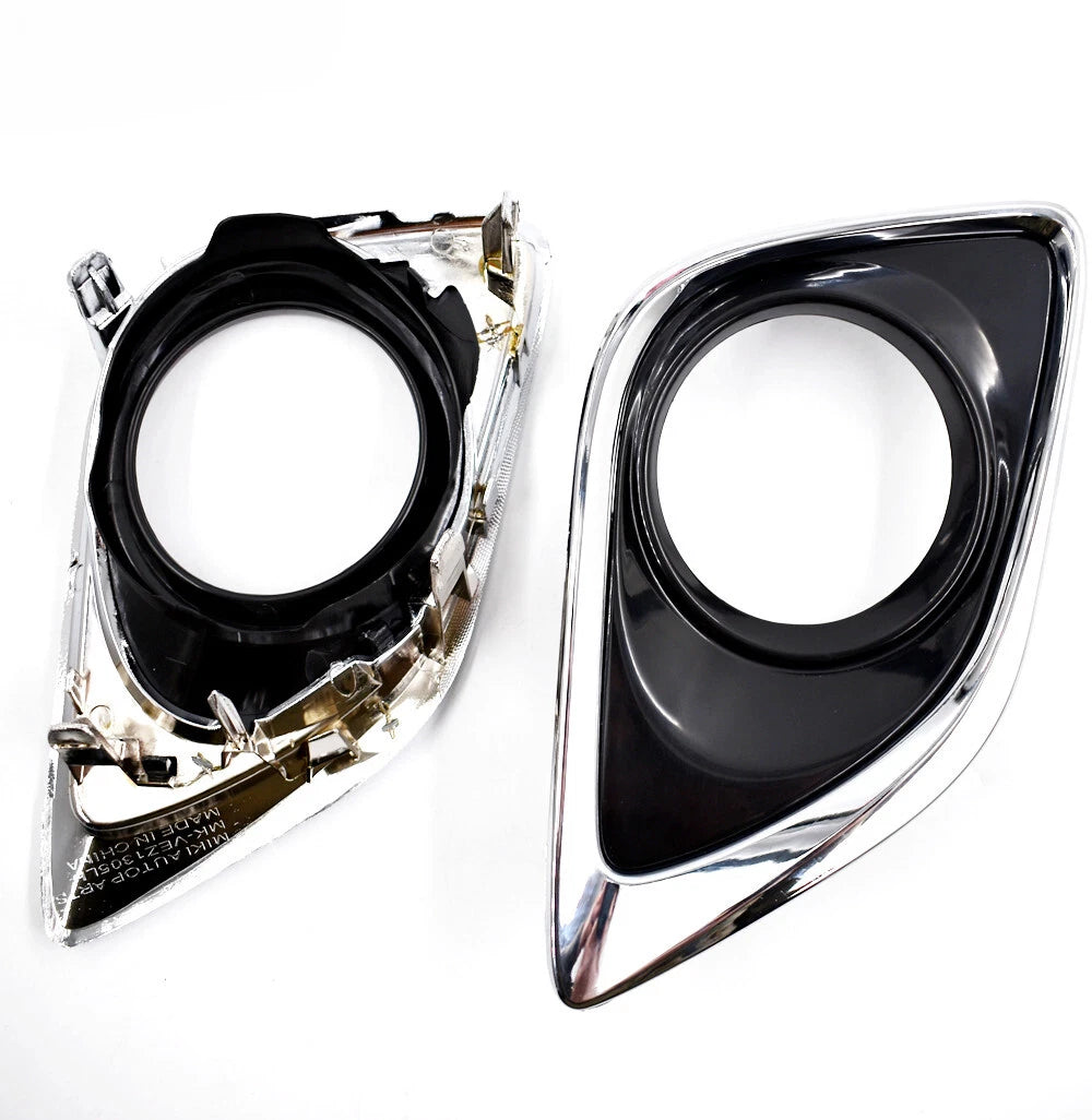 Pair of Fog Light Lamp Covers for Toyota Venza (2013–2016)