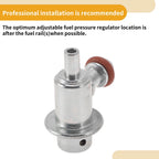 Fuel Pressure Regulator for Suzuki GSX-R600 (2001–2003) No. 1541035F00 Metal 20-70 Psi