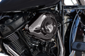 S&S Cycle Stealth Teardrop Air Cleaner Cover for Harley M8 (2017–2023) - Lava Chrome 170-0779