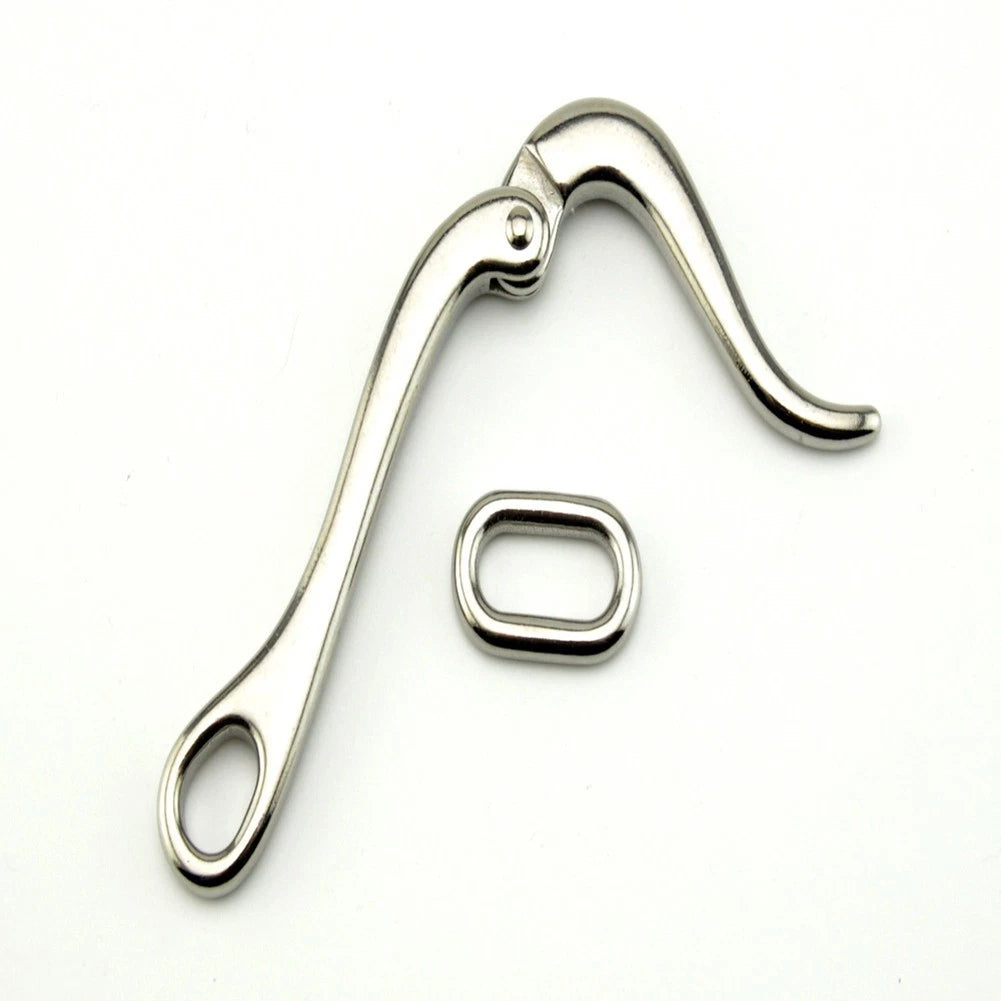Pelican Hook 147mm for Marine Rigging (316 Stainless Steel)