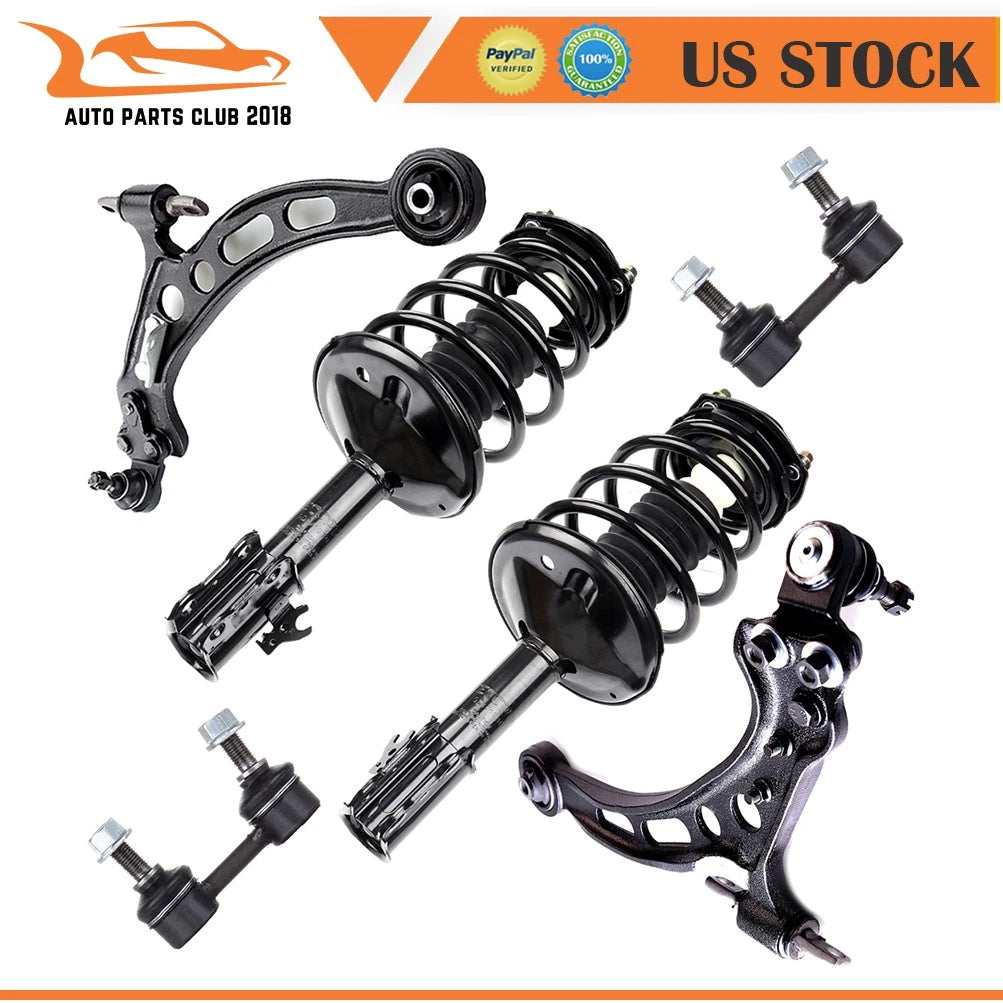 Set of 2 Front Strut Assemblies for Toyota Camry (1995–1996)