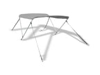 2 Bow Bimini Top Replacement Canvas Cover 66" L with Storage Boot for Boat