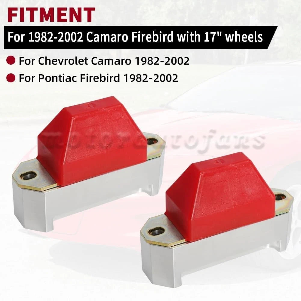Polyurethane Rear End Bump Stops Kit for Camaro/Firebird (1982–2002)
