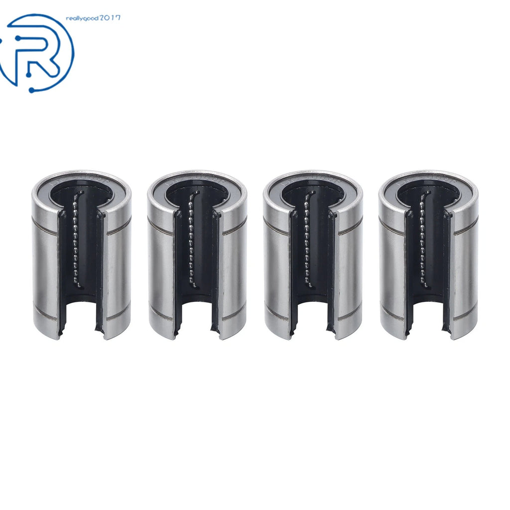 Set of 4 LM25UUOP Linear Motion Ball Bearings 40mm OD 25mm Bore
