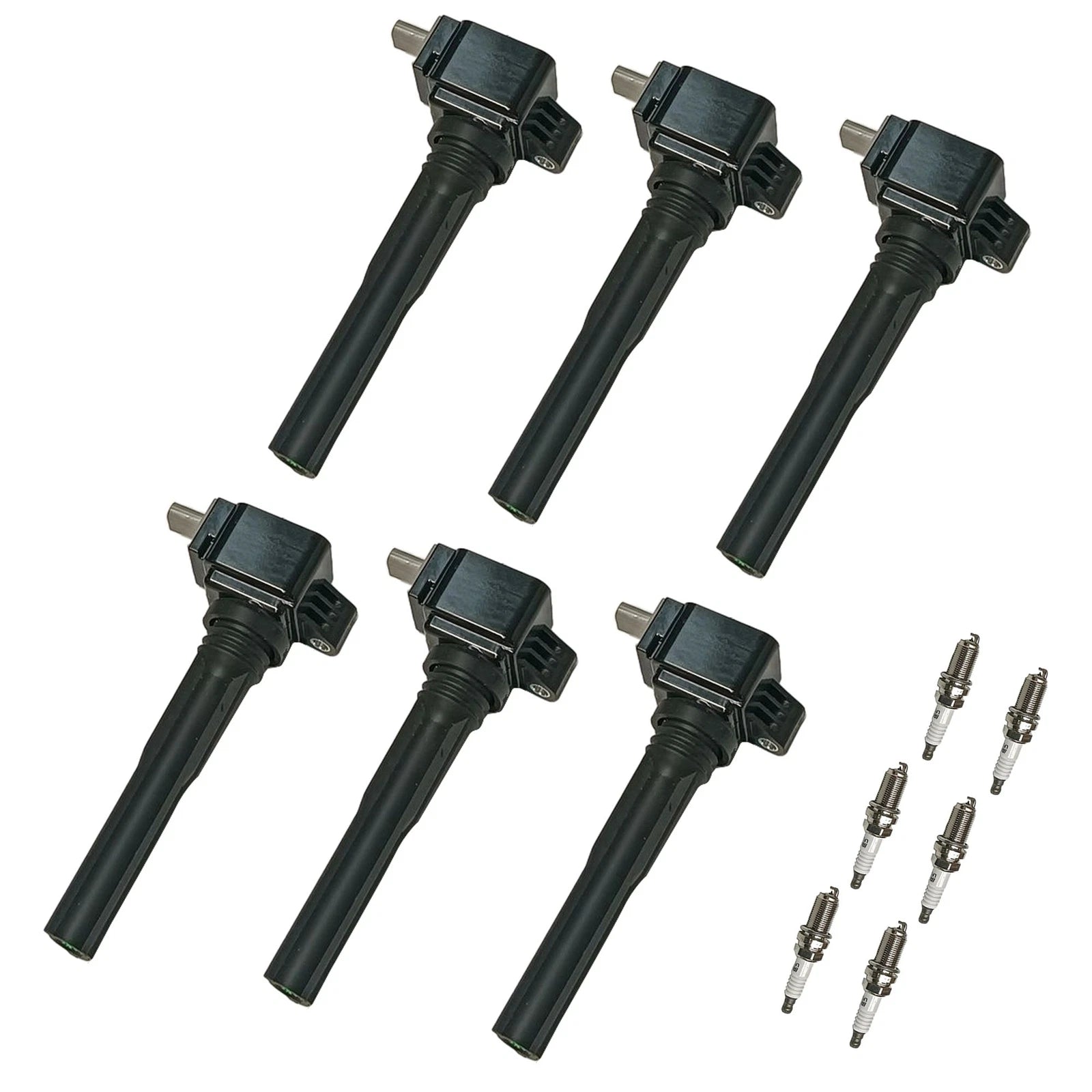 6X Ignition Coil & Spark Plug Set for Ford F-150 (2017–2019)