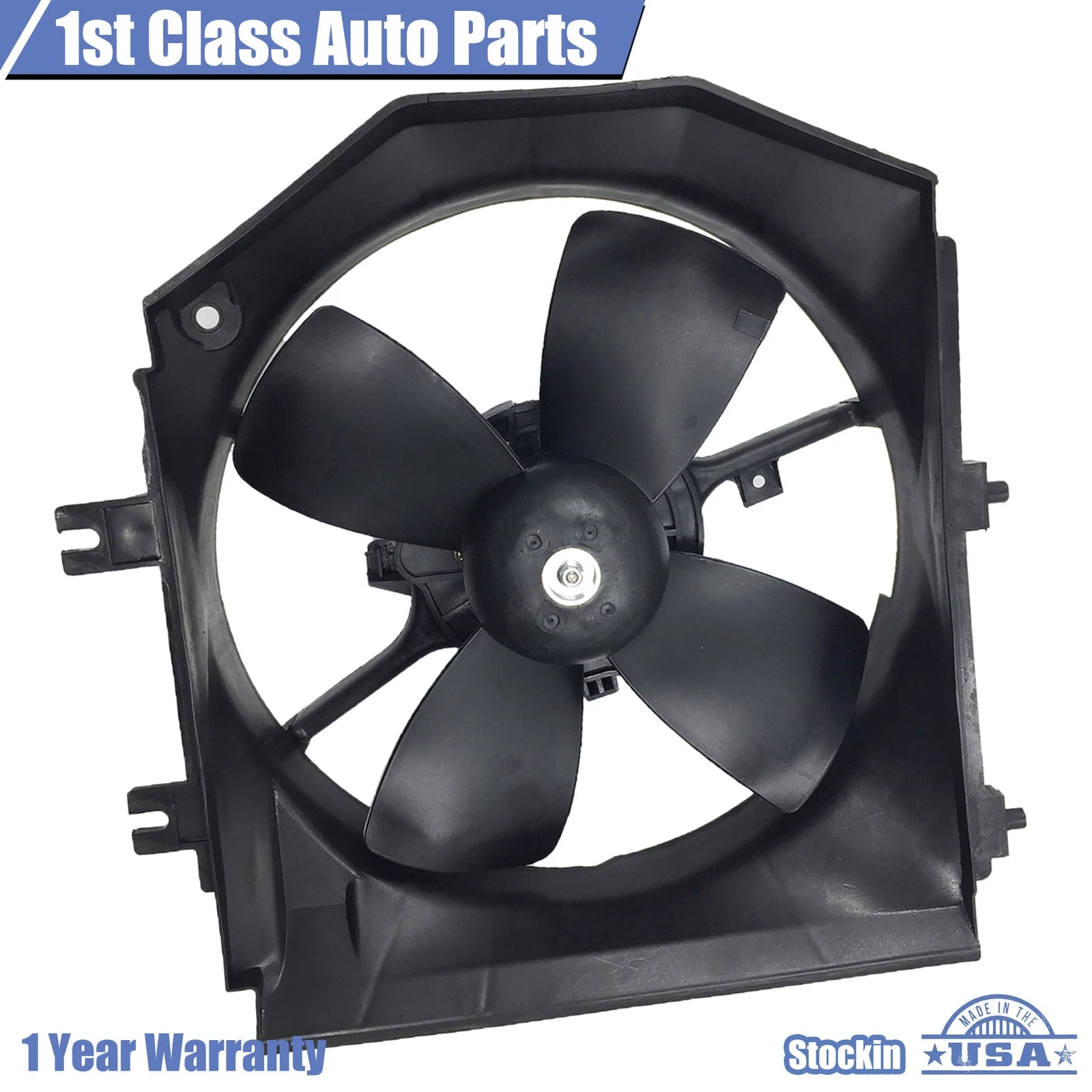 Radiator Cooling Fan Assembly for Mazda Protege 2.0L L4 (1999–2003) 620-759
