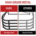 Roll Cage Kit for Universal Vehicles (Steel, Black)