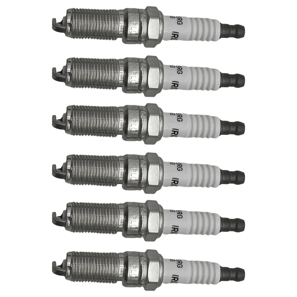 Set of 6 Iridium & Platinum Spark Plugs for Ford F-150 (2015–2021)