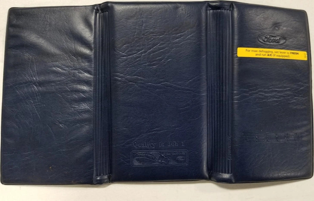 Owners Manual Cover Kit for Ford Escort (1993)