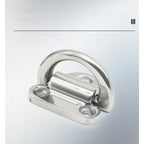 Stainless Steel D Ring for Outdoor Marine Use (Precision Cast)