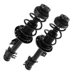 Pair Front Complete Struts w/ Coil Spring for Fiat 500 (2012–2017)