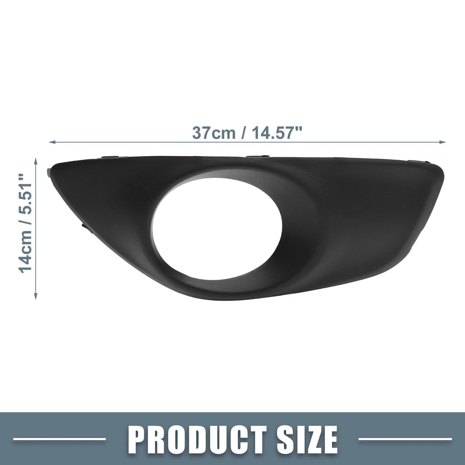 Front Left Right Fog Light Grille Cover for Hyundai Santa Fe (2010-2012) 2 x