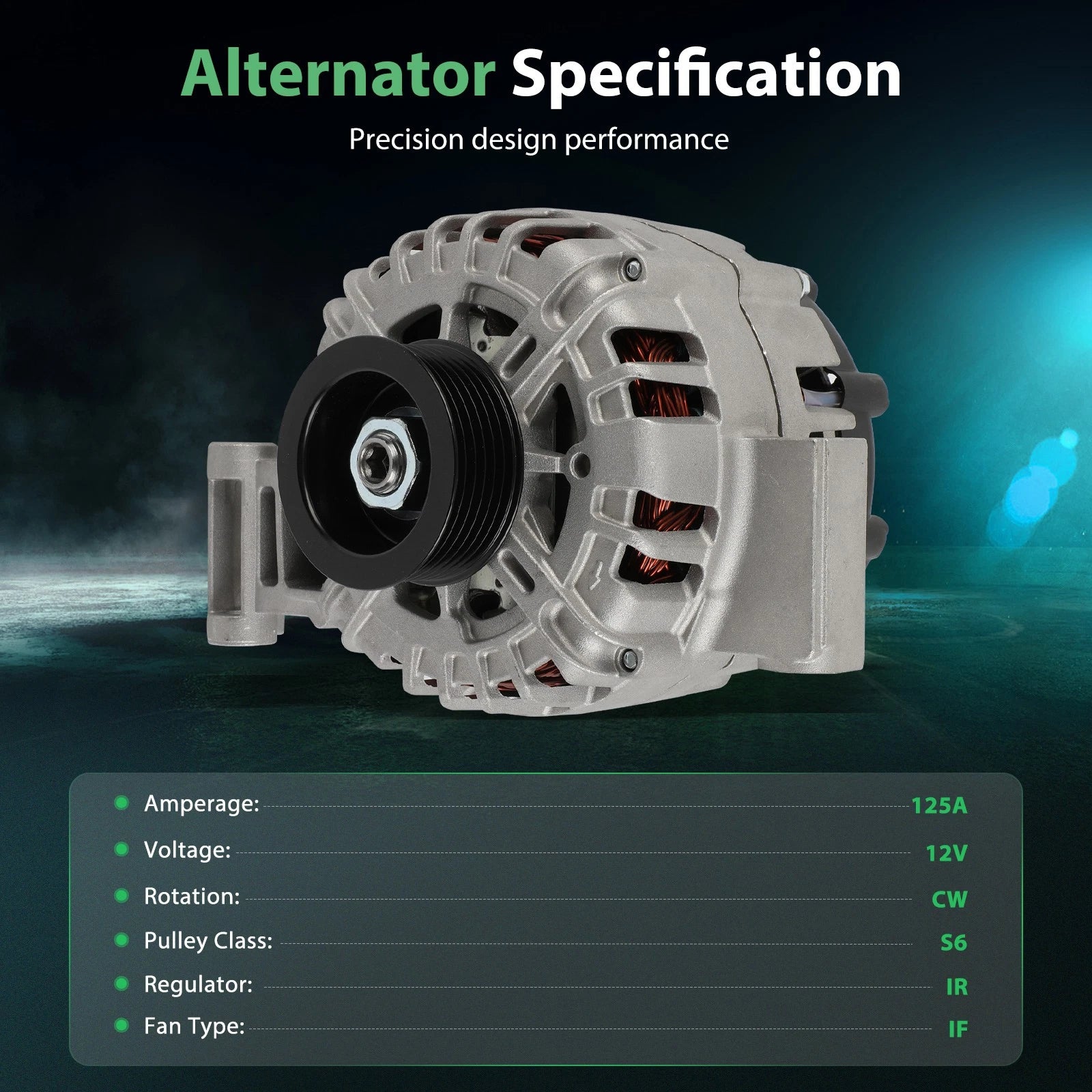 125A Alternator for Chevrolet Colorado (2007–2012)