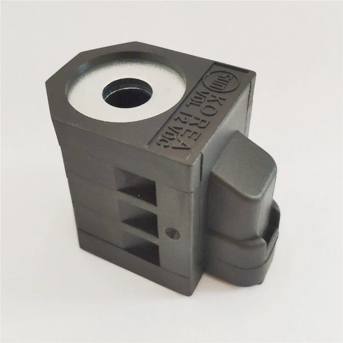 Solenoid Valve Coil for Hyundai R60 80 150 225-7-9 Excavator (13mm Hole, 52mm Height)