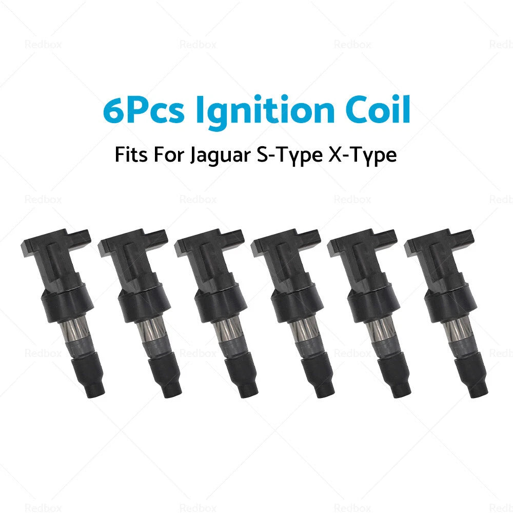 6X Ignition Coils for Jaguar S-Type, X-Type 6 Cyl. (2000–2008) C2S42673