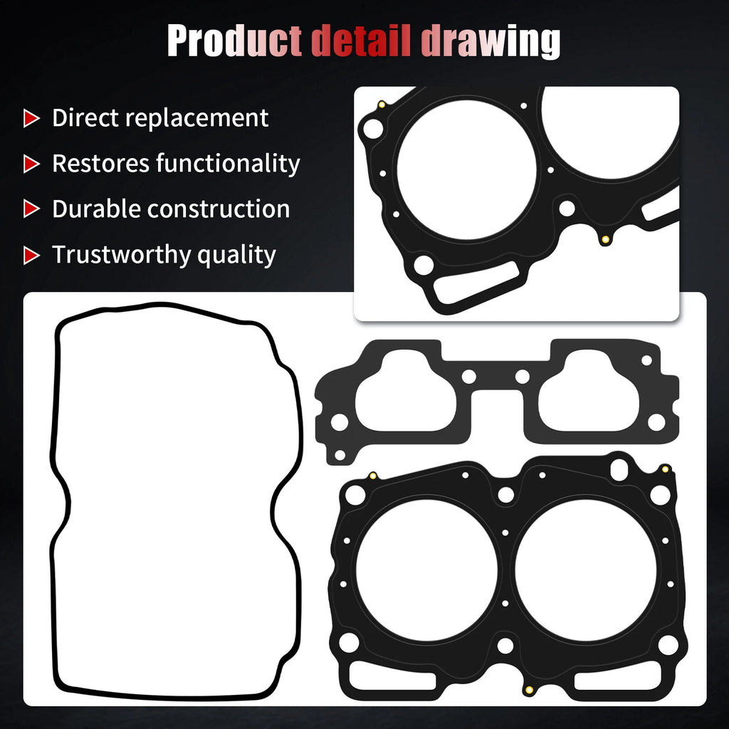 Head Gasket Set for Subaru Impreza Legacy Outback 2.5L (2004–2011)