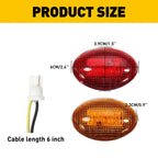 LED Side Fender Light & ID Tail Light for Ford F350 Dually (YYYY–YYYY)
