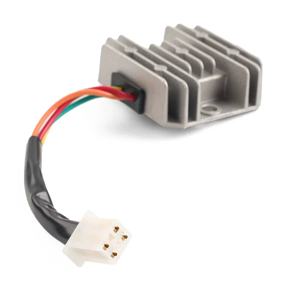 12V 4-Wire Voltage Regulator Rectifier for GY6 50cc 150cc 250cc