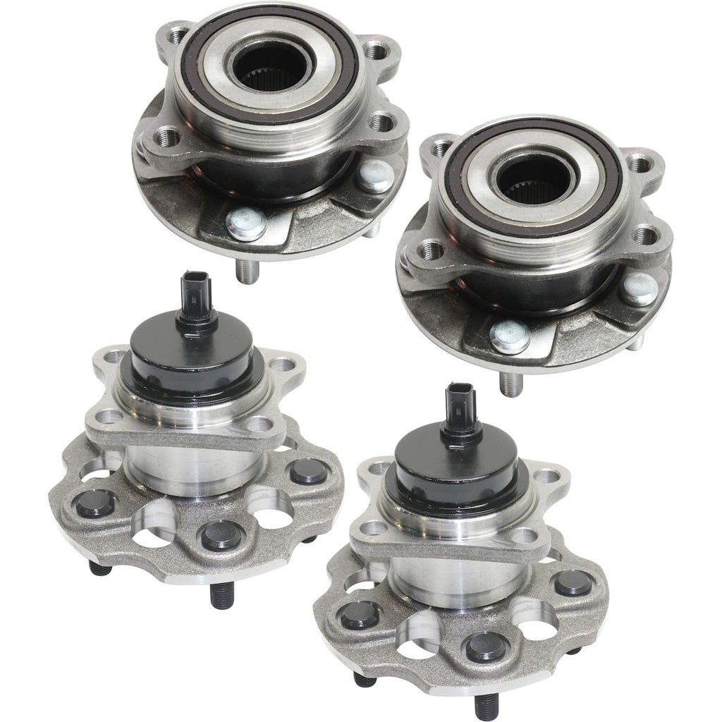 Wheel Hubs for Toyota Mirai (2016–2020) Front & Rear with Bearing FWD