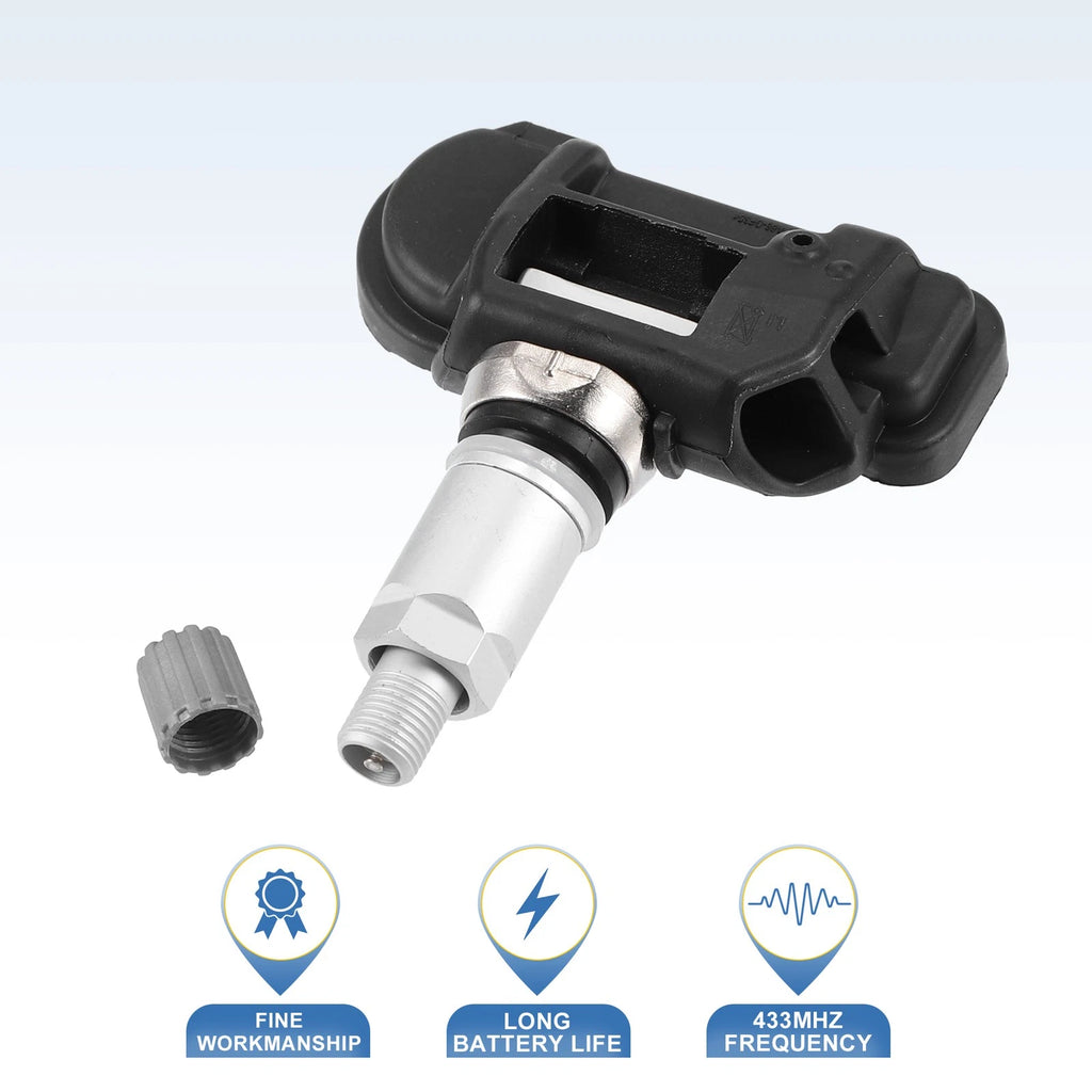 Set of 4 Tire Pressure Monitoring System Sensors for Mercedes-Benz (A0009050030)
