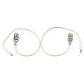 12V LED License Plate Light Lamp for Motorcycle Universal Chrome