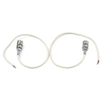 12V LED License Plate Light Lamp for Motorcycle Universal Chrome