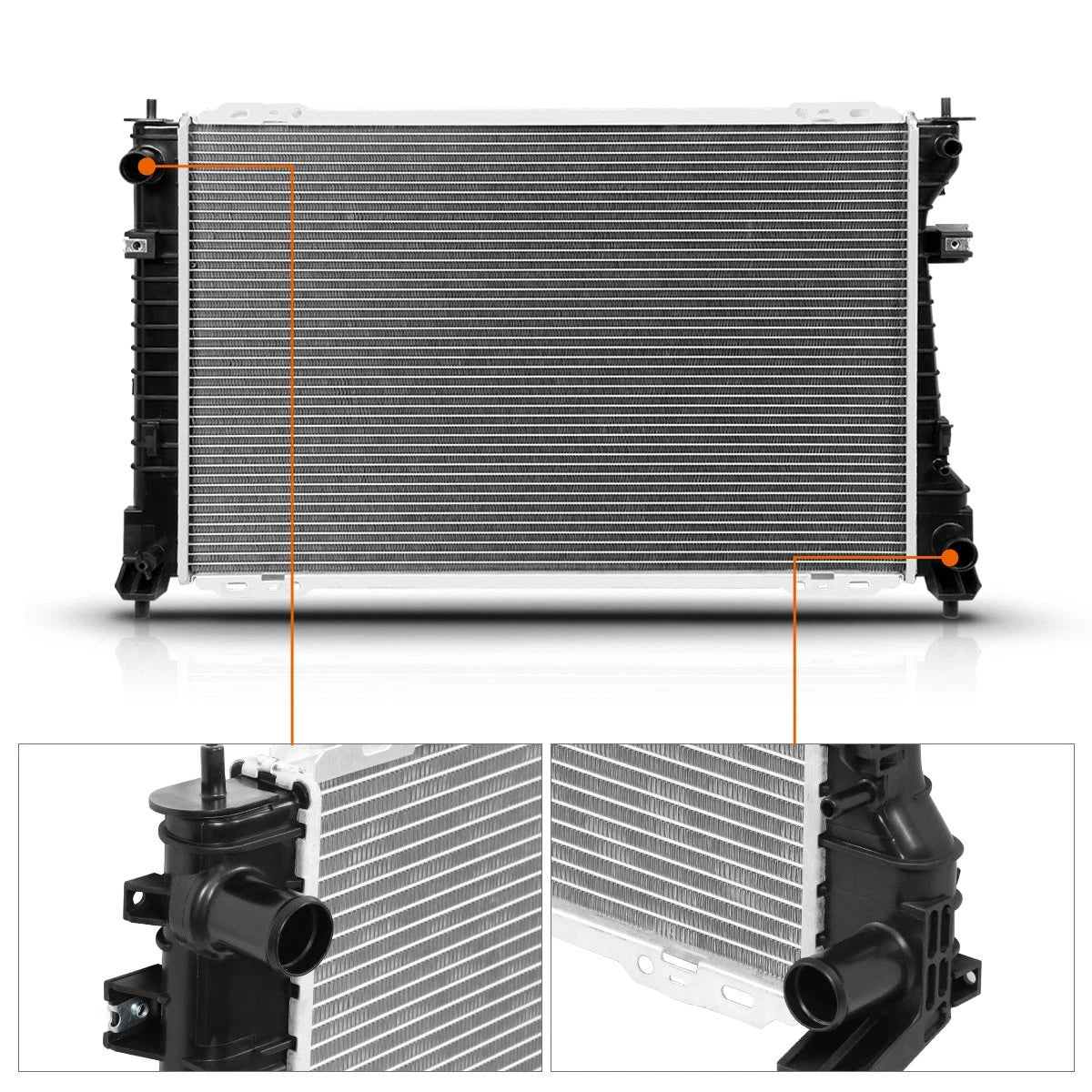 Aluminum Cooling Radiator DPI-13040 for Escape/Tribute/Mariner (2008–2012)