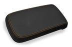 Leather Console Lid Armrest Cover for Chevrolet Colorado (2015–2022) Orange Stitch