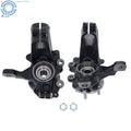 Set of 2 Front Steering Knuckles & Wheel Hub Bearings for Ford Focus (2015–2018)
