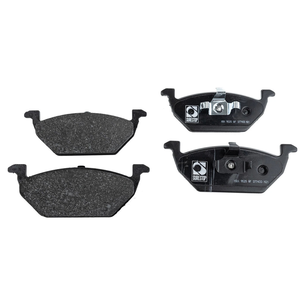 Brake Disc and Pad Kit for Volkswagen Jetta (2005) - Ceramic Pads