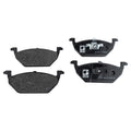 Brake Disc and Pad Kit for Volkswagen Jetta (2005) - Ceramic Pads